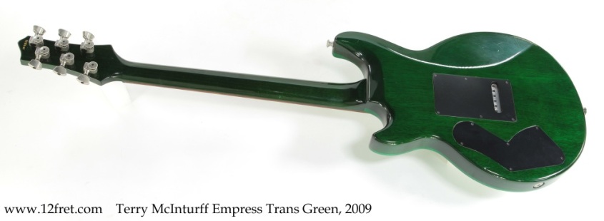 Terry McInturff Empress Trans Green, 2009 Full Rear View