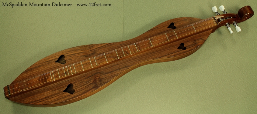 McSpadden Mountain Dulcimer Walnut front