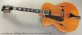 Ted Megas Athena 7-String Left Handed Archtop, 2001 Full Front View