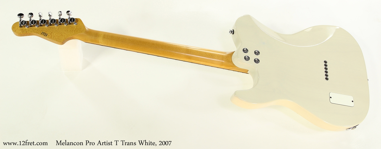 Melancon Pro Artist T Trans White, 2007 Full Rear View