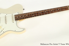 Melancon Pro Artist T Trans White, 2007 Full Front View