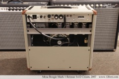 Mesa Boogie Mark 1 Reissue 1x12 Cream, 2007 Full Rear View