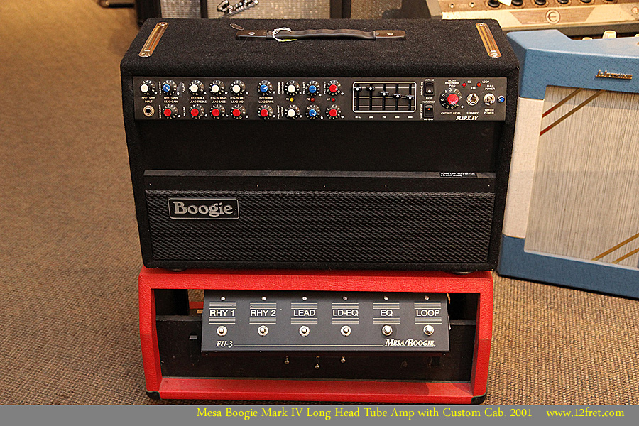 Mesa Boogie Mark IV Long Head Tube Amp with Custom Cab, 2001 Full Front View