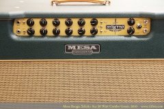 Mesa Boogie Stiletto Ace 50 Watt Combo Green, 2010 Front Controls View