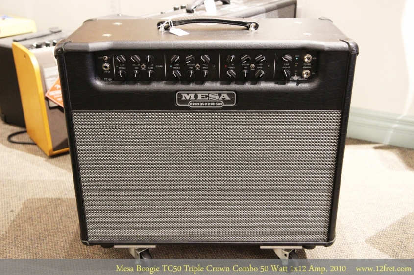 Mesa Boogie TC50 Triple Crown Combo 50 Watt 1x12 Amp, 2010 Full Front View