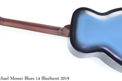 Michael Messer Blues 14 Blueburst 2019 Full Rear View