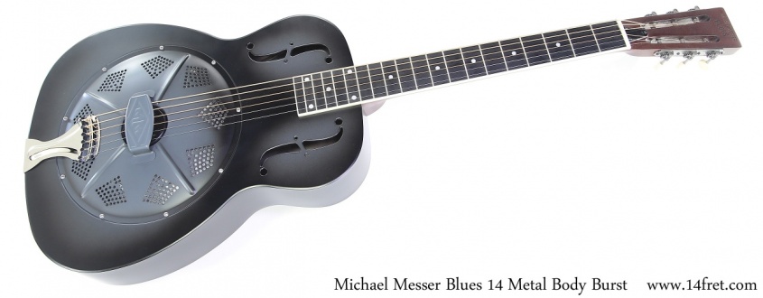 Michael Messer Blues 14 Metal Body Burst Full Front View