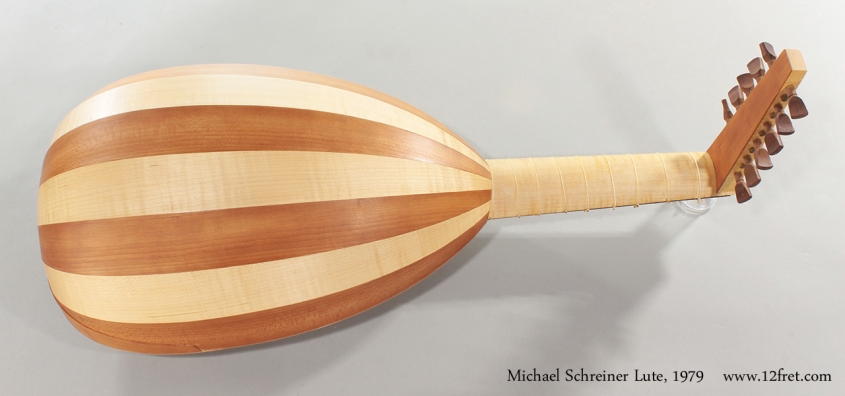 Michael Schreiner Lute, 1979 Full Rear View