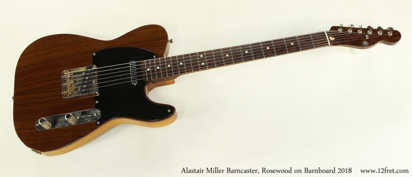 Alastair Miller Barncaster, Rosewood on Barnboard 2018 Full Front View