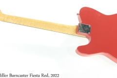 Miller Barncaster Fiesta Red, 2022 Full Rear View