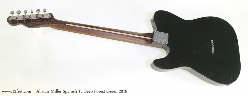 Alistair Miller Spanish T, Deep Forest Green 2018   Full Rear View