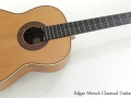 Edgar Monch Classical Guitar, 1965 full front view