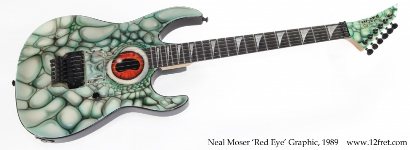Neal Moser 'Red Eye' Graphic, 1989 Full Front View