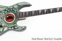 Neal Moser 'Red Eye' Graphic, 1989 Full Front View