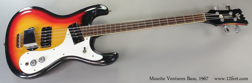 Mosrite Ventures Bass, 1967 Full Front View