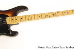 Music Man Sabre Bass Sunburst, 1978 Full Front View