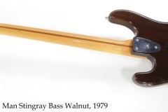 Music Man Stingray Bass Walnut, 1979 Full Rear View