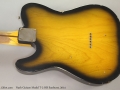 Nash Guitars Model T-2 HB Sunburst, 2014 Back