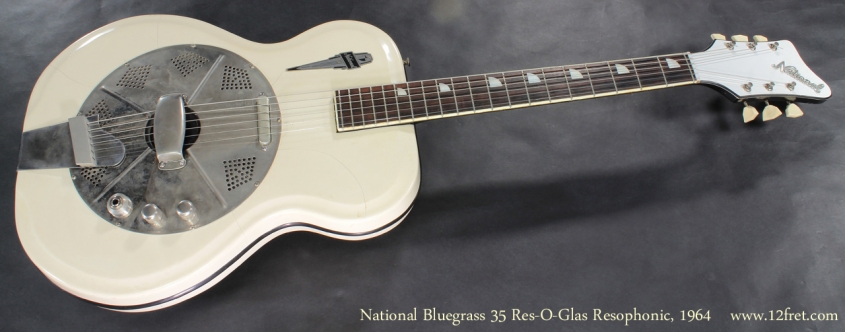 National Bluegrass 35 Res-O-Glas 1964 full rear view