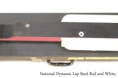 National Dynamic Lap Steel Red and White, 1962 Full Rear View