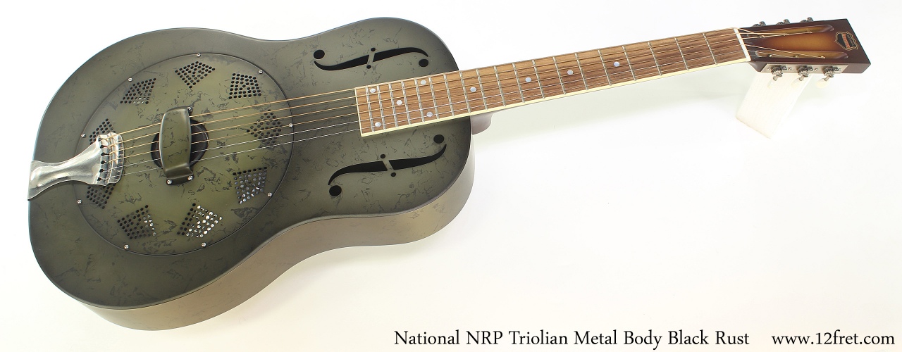National NRP Triolian Metal Body Black Rust Full Front View
