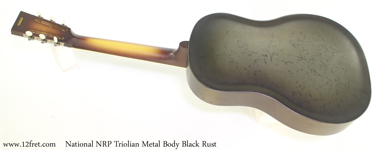National NRP Triolian Metal Body Black Rust Full Rear View