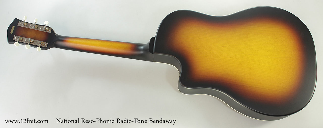 National Reso-Phonic Radio-Tone Bendaway Full Rear View