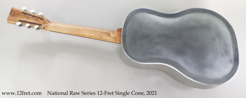 National Raw Series 12-Fret Single Cone, 2021 Full Rear View