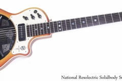 National Resolectric Solidbody Sunburst Full Front View