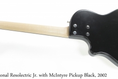 National Resolectric Jr. with McIntyre Pickup Black, 2002 Full Front View