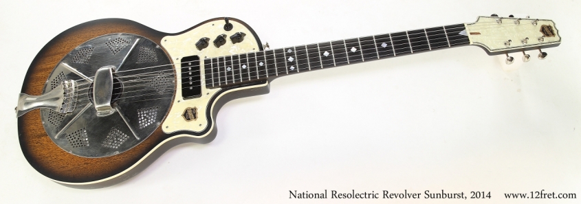 National Resolectric Revolver Sunburst, 2014   Full Front VIew