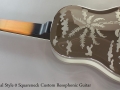 National Style 0 Squareneck Custom Resophonic Guitar Full Rear View
