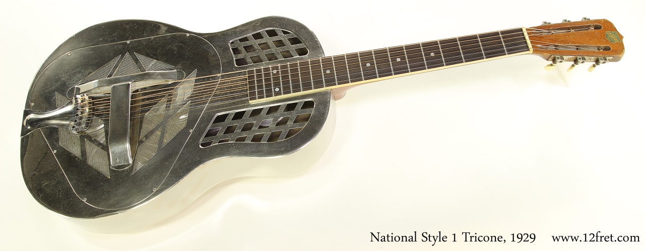 National Style 1 Tricone Nickel, 1929 Full Front View