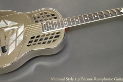 National Style 1.5 Tricone Resophonic Guitar Full Front View