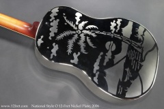 National Style O 12-Fret Nickel Plate, 2006 Back View