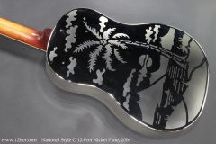 National Style O 12-Fret Nickel Plate, 2006 Back View