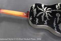 National Style O 12-Fret Nickel Plate, 2006 Full Rear View