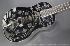 National Style O 12-Fret Nickel Plate, 2006 Top View