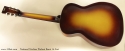 National Triolian Walnut Burst 14-Fret  full rear view