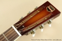 National Triolian Walnut Burst 14-Fret  head front