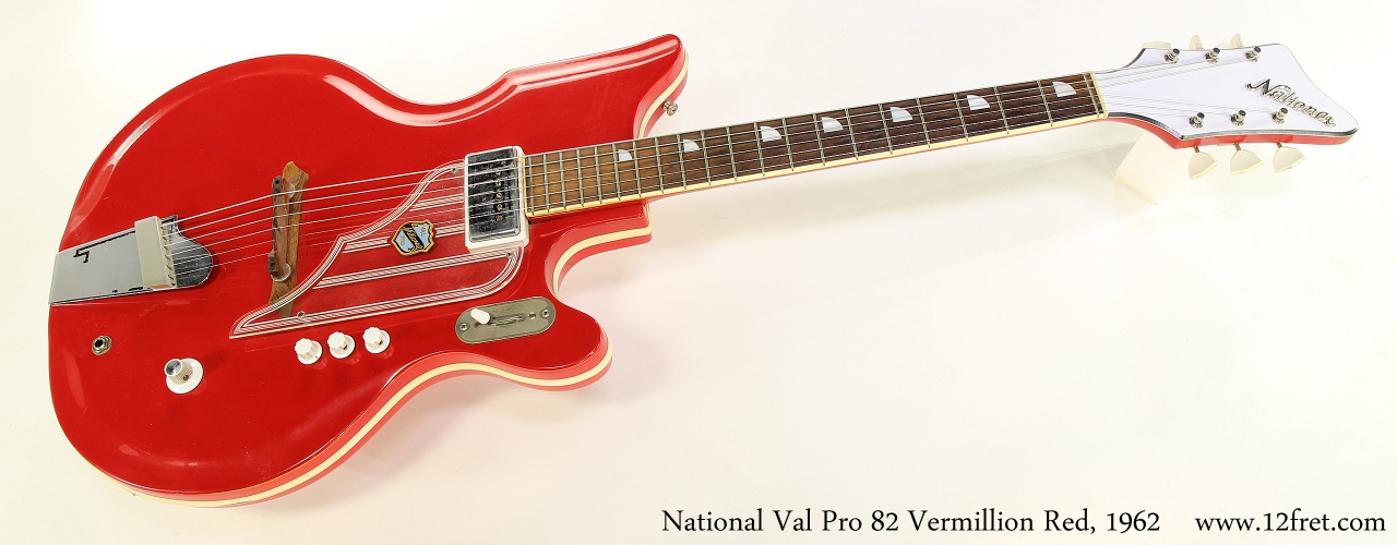 National Val Pro 82 Vermillion Red, 1962 Full Front View
