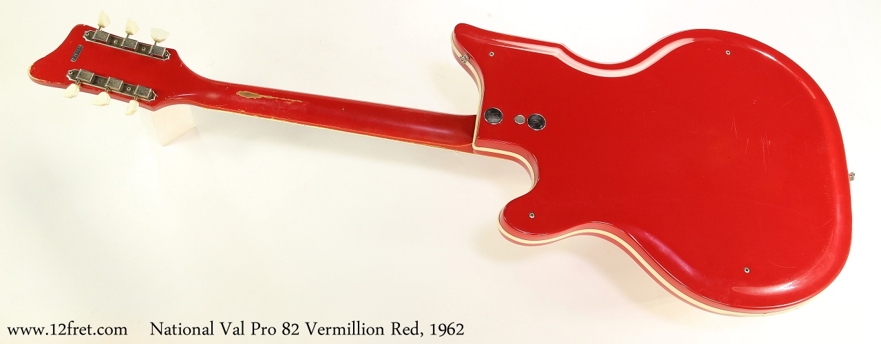 National Val Pro 82 Vermillion Red, 1962 Full Rear View