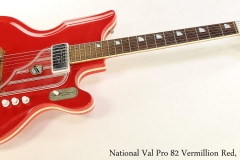 National Val Pro 82 Vermillion Red, 1962 Full Front View