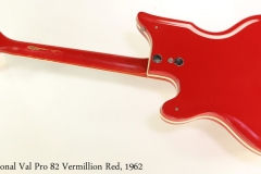 National Val Pro 82 Vermillion Red, 1962 Full Rear View