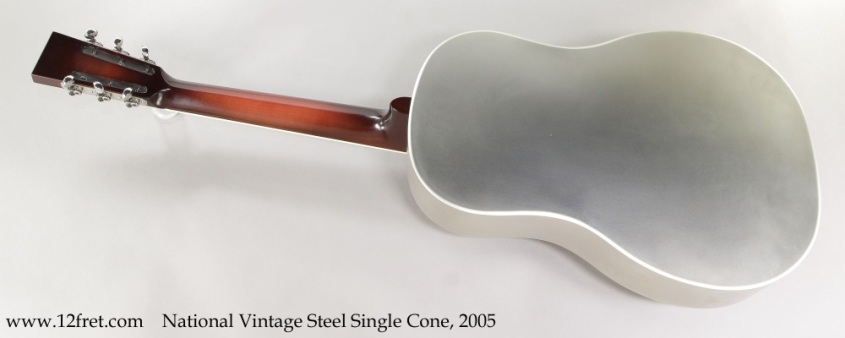 National Vintage Steel Single Cone, 2005 Full Rear View