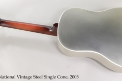 National Vintage Steel Single Cone, 2005 Full Rear View