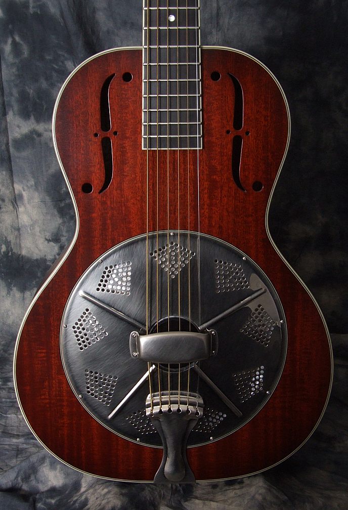 National Resophonic Guitars Baritone El Trovador www.12fret