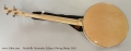 Nechville Geometric Eclipse 5-String Banjo, 2012  Full Rear View