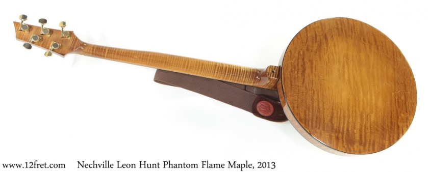 Nechville Leon Hunt Phantom Flame Maple, 2013 Full Rear View