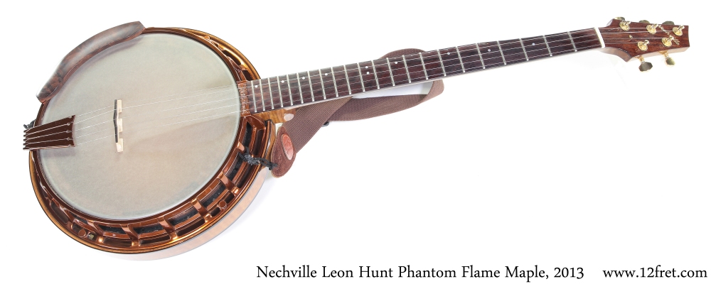 Nechville Leon Hunt Phantom Flame Maple, 2013 Full Front View